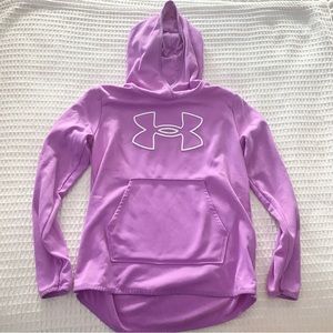 Under Armour purple hoodie size small